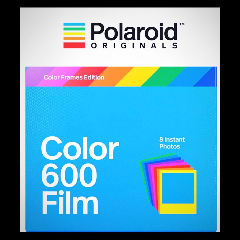 Polaroid Color 600 Film: Color Frames Edition, Retro RARE & Discontinued! NWT